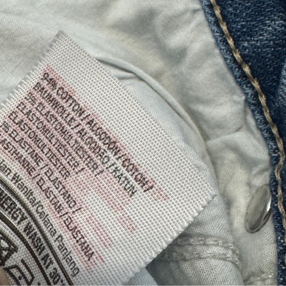 Topshop Moto Lucas Skinny Jeans Jackpot Sequin Patchwork Distressed W26 L30 - Picture 7 of 8